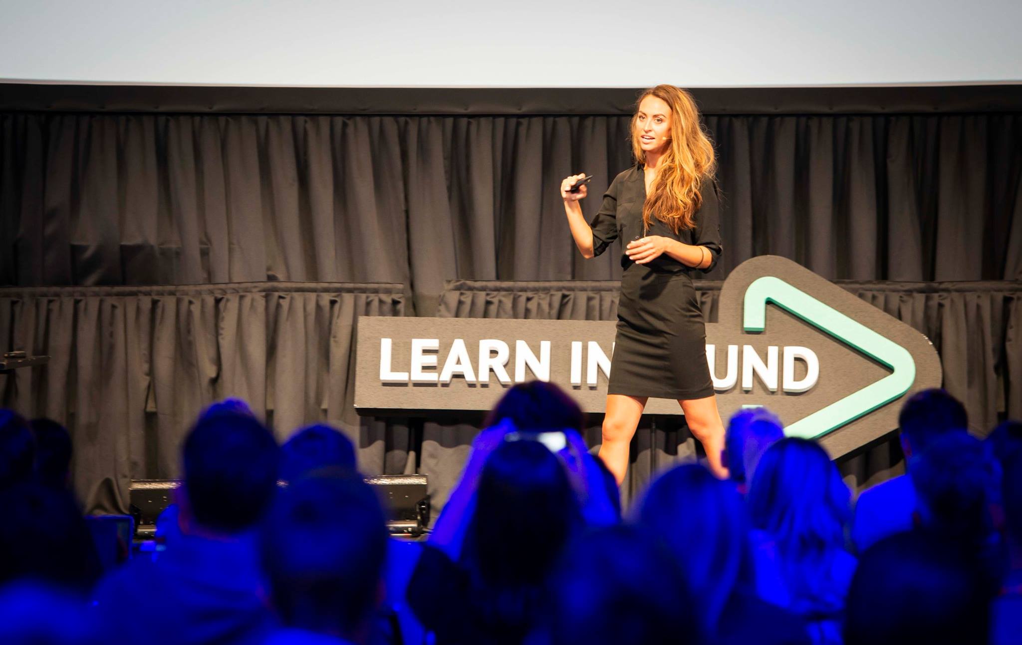 Britney Muller at Learn Inbound Dublin