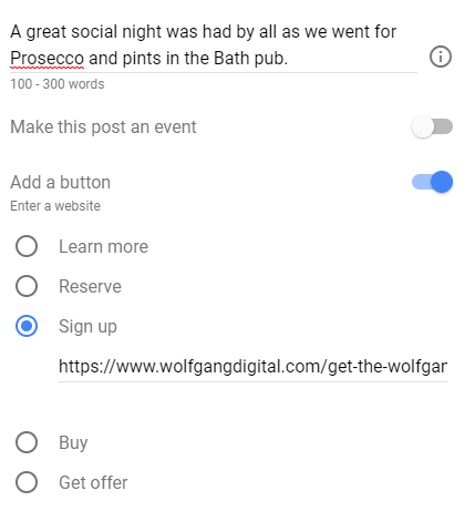 Google Posts - 3 - Wolfgang Digital