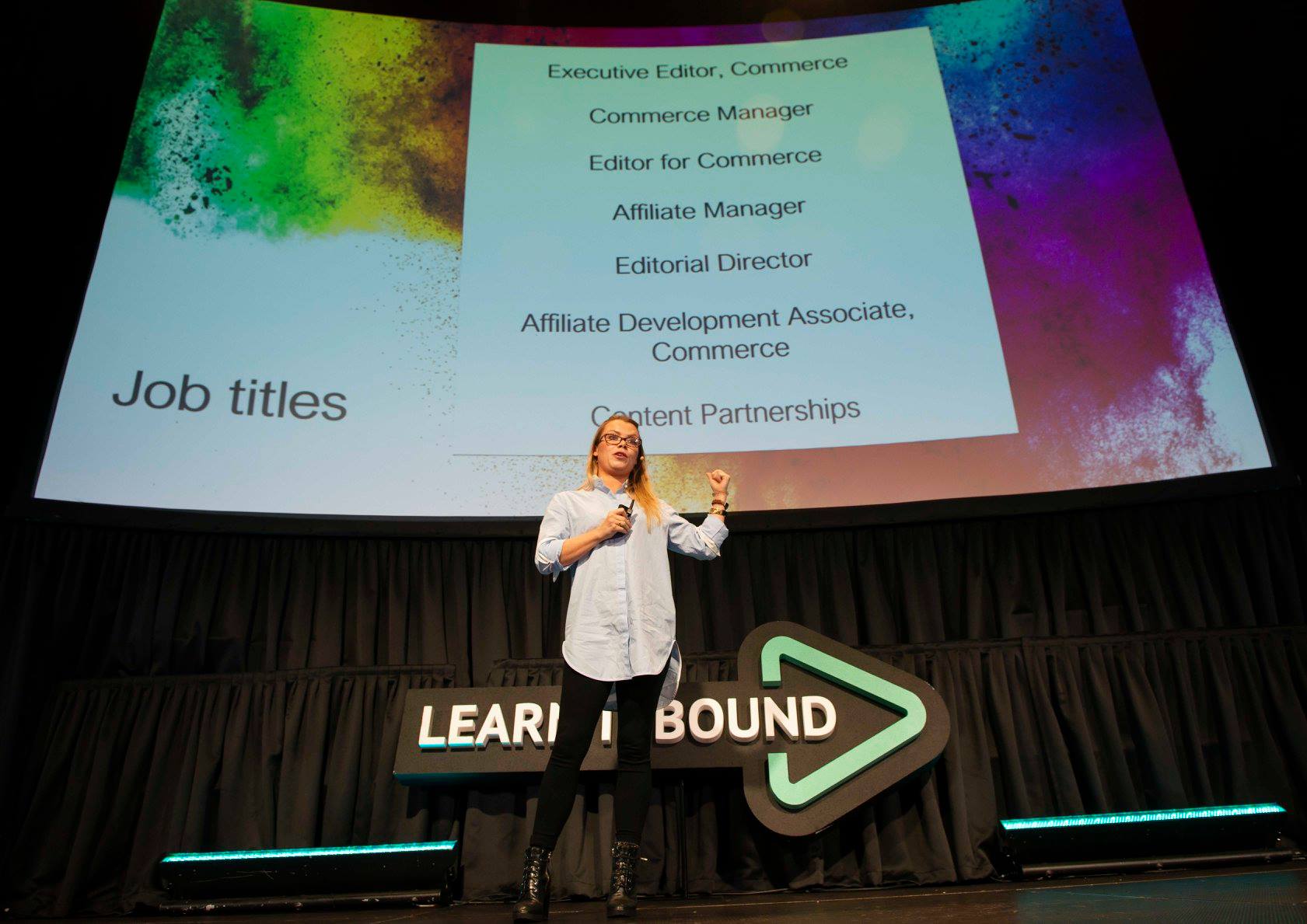Lexi Mills SEO talk Learn Inbound Dublin