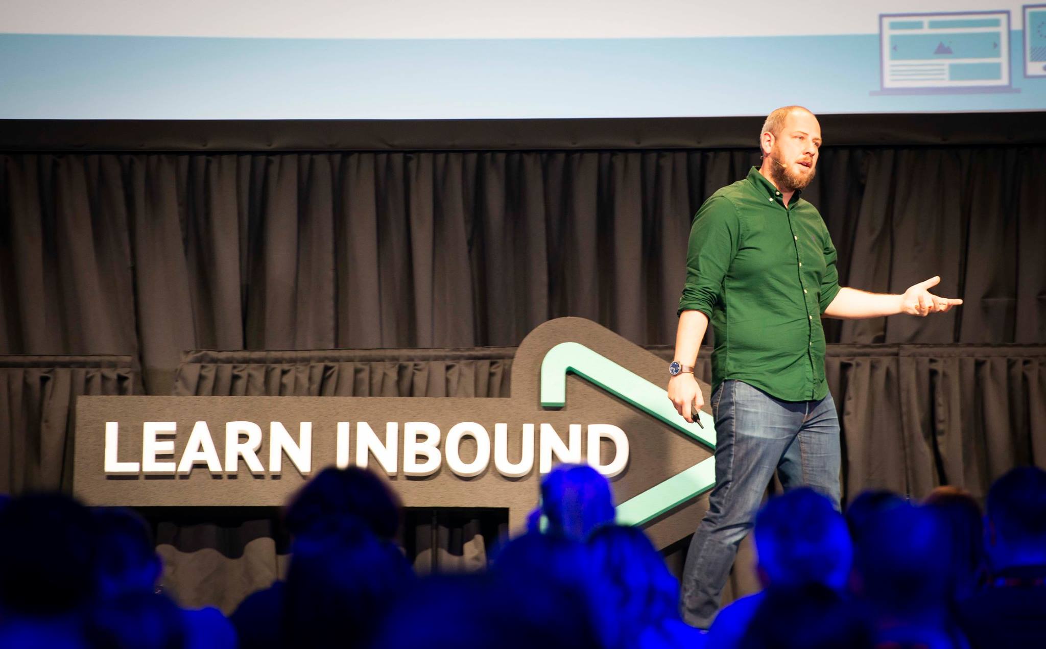 Paddy Moogan at Learn Inbound Dublin