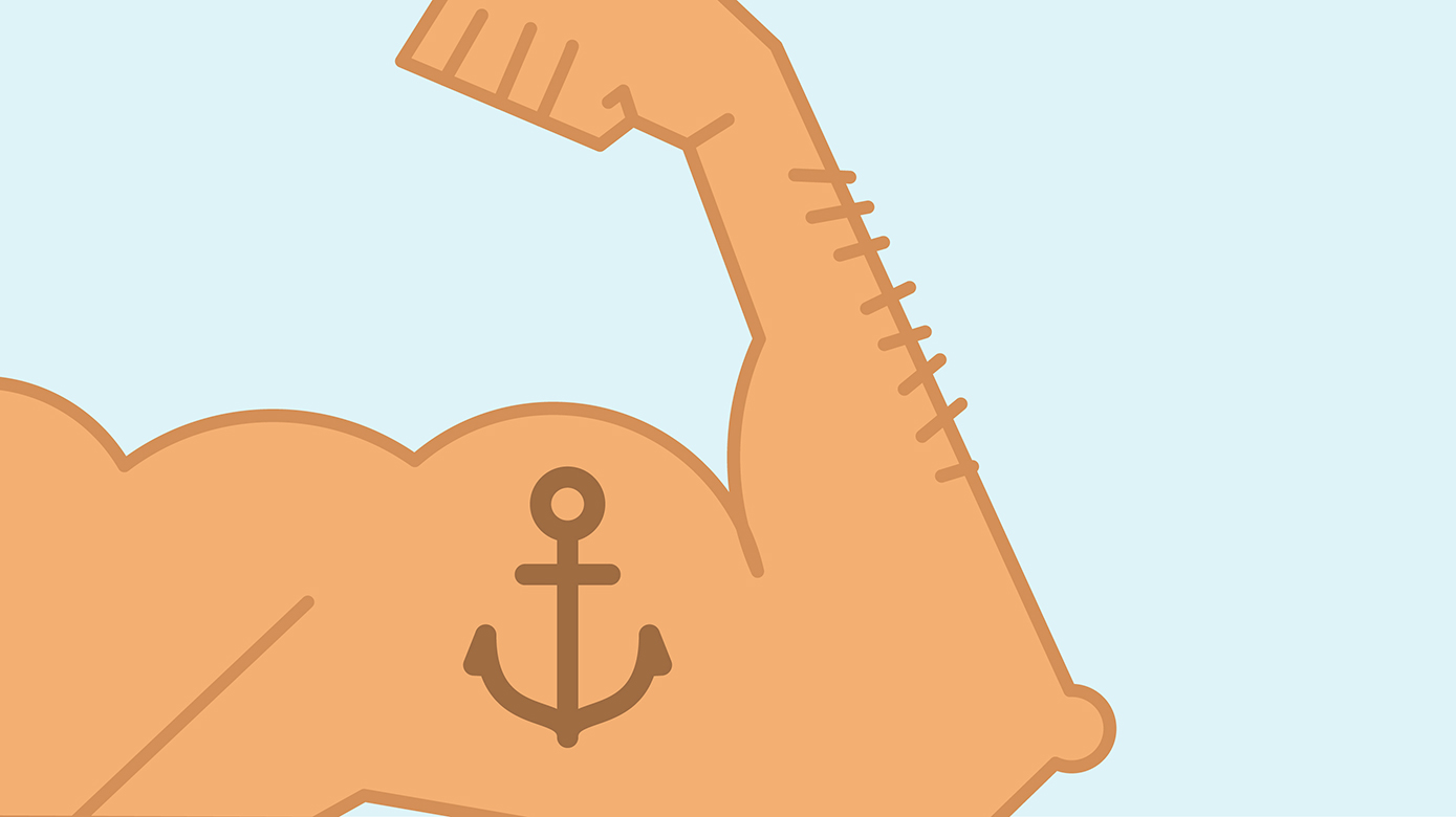 anchor text heavy muscles