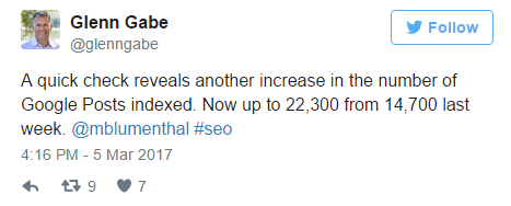 Glenn Gabe Tweet - SEO Down Low