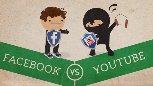 YouTube vs Facebook Video Battle